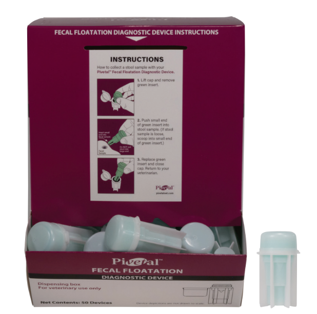 Pivetal Fecal Flotation Diagnostic Kit