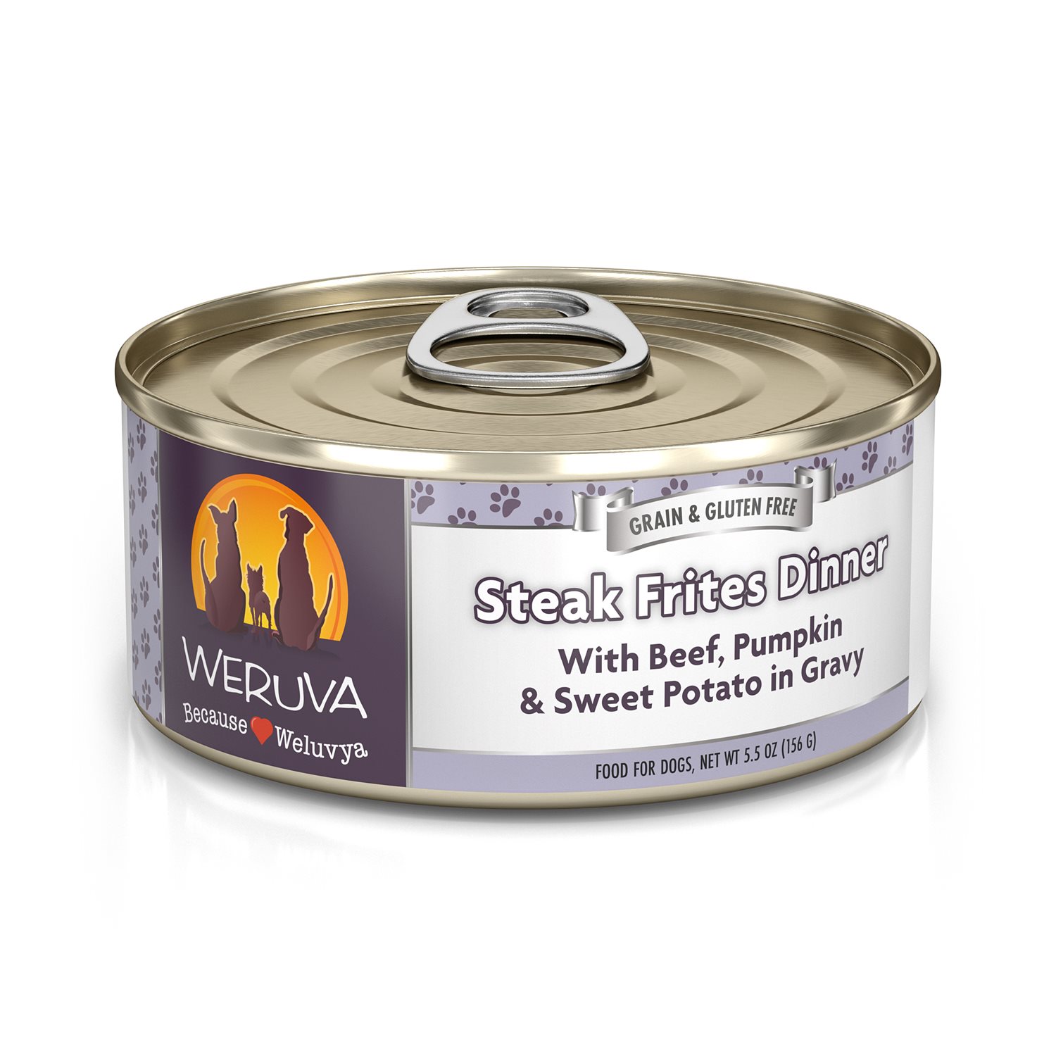 Steak Frites Dinner - Canned - Dog