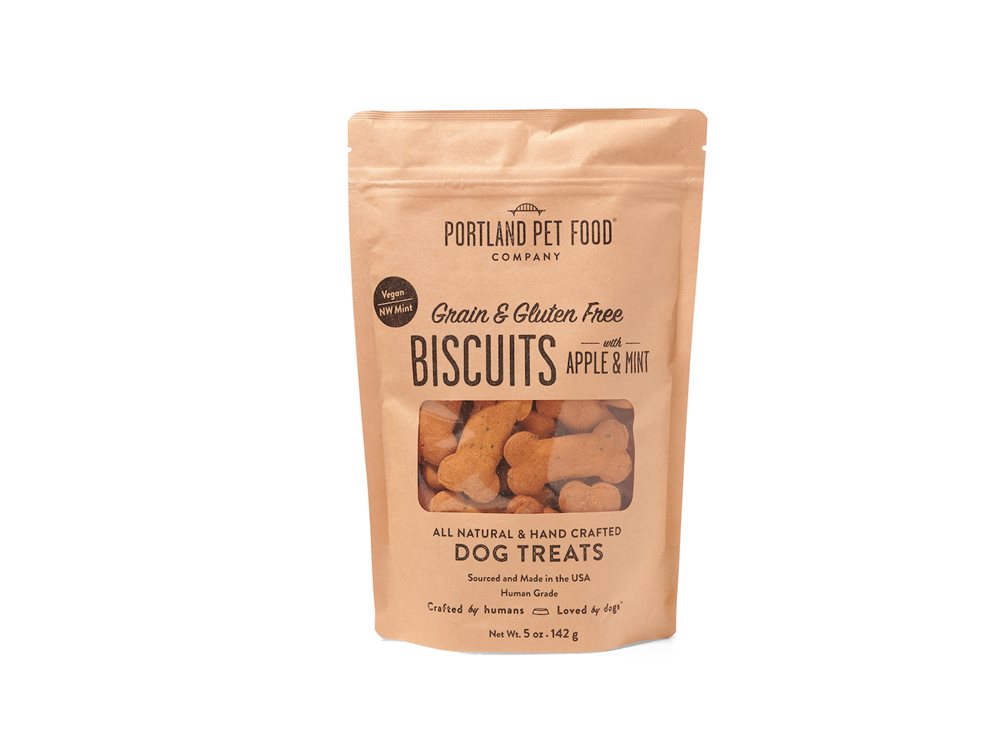 Grain & Gluten-Free Apple & Mint Dog Biscuits